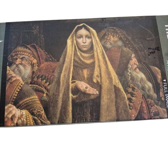James Christensen The Widow's Mite 1000 pc Jigsaw Puzzle - Picture 9 of 12